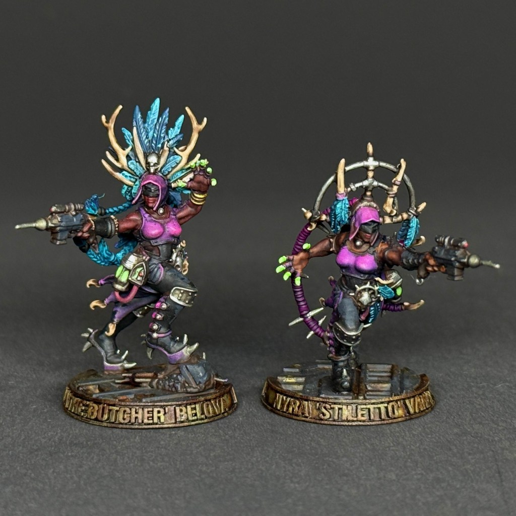Escher Gang: Death Maidens Bella ‘The Butcher’ Belova and Nora ‘Stiletto’ Varn
