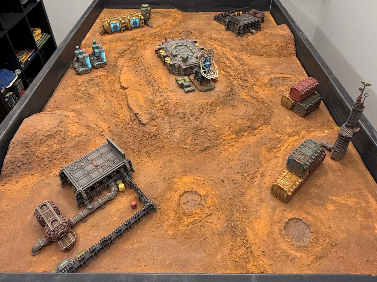 Martian Terrain and Astartes&nbsp;Base